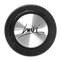 ΜΠΟΥΤΟΝ ΚΟΡΝΑΣ ΤΙΜΟΝΙΟΥ 2 ΕΠΑΦΩΝ ARGENTO LUISI 61,5 mm (ΧΡΩΜΙΟ/ΜΑΥΡΟ) Auto Moto Tyres 