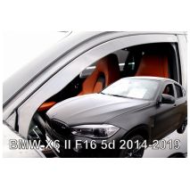 ΑΝΕΜΟΘΡΑΥΣΤΕΣ ΓΙΑ BMW X6 F16 5D 2014-2019  ΖΕΥΓΑΡΙ ΑΠΟ ΕΥΚΑΜΠΤΟ ΦΙΜΕ ΠΛΑΣΤΙΚΟ HEKO - 2 ΤΕΜ. Auto Moto Tyres 
