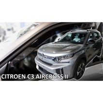 ΑΝΕΜΟΘΡΑΥΣΤΕΣ ΓΙΑ CITROEN C3 IV 5D 2024+ / E-C3 IV 5D 2024+ ΖΕΥΓΑΡΙ ΑΠΟ ΕΥΚΑΜΠΤΟ ΦΙΜΕ ΠΛΑΣΤΙΚΟ HEKO - 2 ΤΕΜ. Auto Moto Tyres 