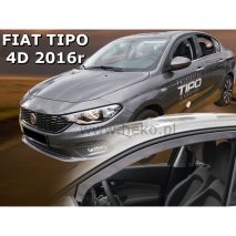 ΑΝΕΜΟΘΡΑΥΣΤΕΣ ΓΙΑ FIAT TIPO 4D/5D SEDAN HTB WAGON 2016-2020 ΖΕΥΓΑΡΙ ΑΠΟ ΕΥΚΑΜΠΤΟ ΦΙΜΕ ΠΛΑΣΤΙΚΟ HEKO - 2 ΤΕΜ. Auto Moto Tyres 