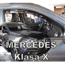 ΑΝΕΜΟΘΡΑΥΣΤΕΣ ΓΙΑ MERCEDES X-KLAS W470 4D 2017+ ΖΕΥΓΑΡΙ ΑΠΟ ΕΥΚΑΜΠΤΟ ΦΙΜΕ ΠΛΑΣΤΙΚΟ HEKO - 2 ΤΕΜ. Auto Moto Tyres 