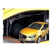 ΑΝΕΜΟΘΡΑΥΣΤΕΣ ΓΙΑ MECEDES CITAN 3/5D 2021+ ΖΕΥΓΑΡΙ ΑΠΟ ΕΥΚΑΜΠΤΟ ΦΙΜΕ ΠΛΑΣΤΙΚΟ HEKO - 2 ΤΕΜ. Auto Moto Tyres 