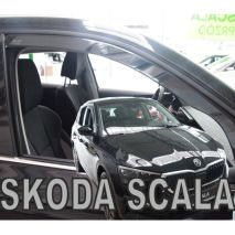 ΑΝΕΜΟΘΡΑΥΣΤΕΣ ΓΙΑ SKODA SCALA 5D 2019+ ΖΕΥΓΑΡΙ ΑΠΟ ΕΥΚΑΜΠΤΟ ΦΙΜΕ ΠΛΑΣΤΙΚΟ HEKO - 2 ΤΕΜ. Auto Moto Tyres 