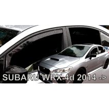 ΑΝΕΜΟΘΡΑΥΣΤΕΣ ΓΙΑ SUBARU WRX 4D 2014+ ΖΕΥΓΑΡΙ ΑΠΟ ΕΥΚΑΜΠΤΟ ΦΙΜΕ ΠΛΑΣΤΙΚΟ HEKO - 2 ΤΕΜ. Auto Moto Tyres 