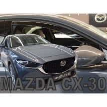 ΑΝΕΜΟΘΡΑΥΣΤΕΣ ΓΙΑ MAZDA CX-30 5D 2019+  ΖΕΥΓΑΡΙ ΑΠΟ ΕΥΚΑΜΠΤΟ ΦΙΜΕ ΠΛΑΣΤΙΚΟ HEKO - 2 ΤΕΜ. Auto Moto Tyres 