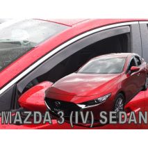 ΑΝΕΜΟΘΡΑΥΣΤΕΣ ΓΙΑ MAZDA 3 4D 2019+  ΖΕΥΓΑΡΙ ΑΠΟ ΕΥΚΑΜΠΤΟ ΦΙΜΕ ΠΛΑΣΤΙΚΟ HEKO - 2 ΤΕΜ. Auto Moto Tyres 