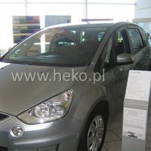 ΑΝΕΜΟΘΡΑΥΣΤΕΣ ΓΙΑ FORD S-MAX 5D 2006-2010 ΖΕΥΓΑΡΙ ΑΠΟ ΕΥΚΑΜΠΤΟ ΦΙΜΕ ΠΛΑΣΤΙΚΟ HEKO - 2 ΤΕΜ. Auto Moto Tyres 