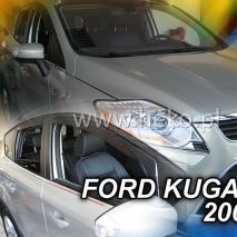 ΑΝΕΜΟΘΡΑΥΣΤΕΣ ΓΙΑ FORD KUGA 5D 2008-2013 ΖΕΥΓΑΡΙ ΑΠΟ ΕΥΚΑΜΠΤΟ ΦΙΜΕ ΠΛΑΣΤΙΚΟ HEKO - 2 ΤΕΜ. Auto Moto Tyres 