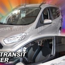 ΑΝΕΜΟΘΡΑΥΣΤΕΣ ΓΙΑ FORD TRANSIT COURIER 2D/4D 2014-2023  / TOURNEO COURIER 2D/4D 2014-2023 ΖΕΥΓΑΡΙ ΑΠΟ ΕΥΚΑΜΠΤΟ ΦΙΜΕ ΠΛΑΣΤΙΚΟ HEKO - 2 ΤΕΜ. Auto Moto Tyres 