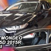 ΑΝΕΜΟΘΡΑΥΣΤΕΣ ΓΙΑ FORD MONDEO MK5 5D HTB / WAGON 2015+ ΖΕΥΓΑΡΙ ΑΠΟ ΕΥΚΑΜΠΤΟ ΦΙΜΕ ΠΛΑΣΤΙΚΟ HEKO - 2 ΤΕΜ. Auto Moto Tyres 