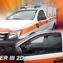 ΑΝΕΜΟΘΡΑΥΣΤΕΣ ΓΙΑ FORD RANGER 2D 2012+ ΖΕΥΓΑΡΙ ΑΠΟ ΕΥΚΑΜΠΤΟ ΦΙΜΕ ΠΛΑΣΤΙΚΟ HEKO - 2 ΤΕΜ. Auto Moto Tyres 