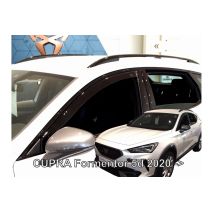 ΑΝΕΜΟΘΡΑΥΣΤΕΣ ΓΙΑ MERCEDES EQC N293 5D 2019+ / CUPRA FORMENTOR 5D 2020+ ΑΥΤΟΚΙΝΗΤΟΥ ΑΠΟ ΕΥΚΑΜΠΤΟ ΦΙΜΕ ΠΛΑΣΤΙΚΟ HEKO - 2 ΤΕΜ. Auto Moto Tyres 