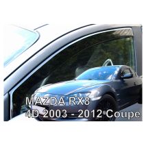 ΑΝΕΜΟΘΡΑΥΣΤΕΣ ΓΙΑ MAZDA RX8 4D 2003-2012 COUPE ΖΕΥΓΑΡΙ ΑΠΟ ΕΥΚΑΜΠΤΟ ΦΙΜΕ ΠΛΑΣΤΙΚΟ HEKO - 2 ΤΕΜ. Auto Moto Tyres 