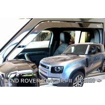 ΑΝΕΜΟΘΡΑΥΣΤΕΣ ΓΙΑ LAND ROVER DEFENDER 5D 2020+ ΖΕΥΓΑΡΙ ΑΠΟ ΕΥΚΑΜΠΤΟ ΦΙΜΕ ΠΛΑΣΤΙΚΟ HEKO - 2 ΤΕΜ. Auto Moto Tyres 