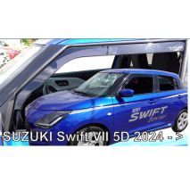 ΑΝΕΜΟΘΡΑΥΣΤΕΣ ΓΙΑ SUZUKI SWIFT 5D 2024+ ΖΕΥΓΑΡΙ ΑΠΟ ΕΥΚΑΜΠΤΟ ΦΙΜΕ ΠΛΑΣΤΙΚΟ HEKO - 2 ΤΕΜ. Auto Moto Tyres 