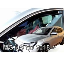 ΑΝΕΜΟΘΡΑΥΣΤΕΣ ΓΙΑ MG HS 5D 2018+ ΖΕΥΓΑΡΙ ΑΠΟ ΕΥΚΑΜΠΤΟ ΦΙΜΕ ΠΛΑΣΤΙΚΟ HEKO - 2 ΤΕΜ Auto Moto Tyres 