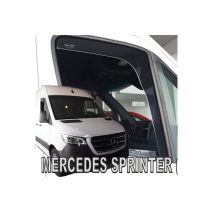 ΑΝΕΜΟΘΡΑΥΣΤΕΣ ΓΙΑ MERCEDES SPRINTER W907 2D 2018+ ΖΕΥΓΑΡΙ VAN ΑΠΟ ΕΥΚΑΜΠΤΟ ΦΙΜΕ ΠΛΑΣΤΙΚΟ HEKO - 2 ΤΕΜ. Auto Moto Tyres 