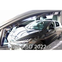 ΑΝΕΜΟΘΡΑΥΣΤΕΣ ΓΙΑ MG 4 5D 2022+ ΖΕΥΓΑΡΙ ΑΠΟ ΕΥΚΑΜΠΤΟ ΦΙΜΕ ΠΛΑΣΤΙΚΟ HEKO - 2 ΤΕΜ Auto Moto Tyres 