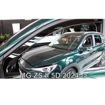 ΑΝΕΜΟΘΡΑΥΣΤΕΣ ΓΙΑ MG ZS 5D 2024+ ΖΕΥΓΑΡΙ ΑΠΟ ΕΥΚΑΜΠΤΟ ΦΙΜΕ ΠΛΑΣΤΙΚΟ HEKO - 2 ΤΕΜ. Auto Moto Tyres 