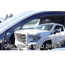 ΑΝΕΜΟΘΡΑΥΣΤΕΣ ΓΙΑ GMC SIERRA V 4D 2018+ ΖΕΥΓΑΡΙ ΑΠΟ ΕΥΚΑΜΠΤΟ ΦΙΜΕ ΠΛΑΣΤΙΚΟ HEKO - 2 ΤΕΜ. Auto Moto Tyres 