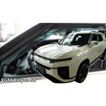 ΑΝΕΜΟΘΡΑΥΣΤΕΣ ΓΙΑ KGM ACTYON 5D 2024+ ΖΕΥΓΑΡΙ ΑΠΟ ΕΥΚΑΜΠΤΟ ΦΙΜΕ ΠΛΑΣΤΙΚΟ HEKO - 2 ΤΕΜ. Auto Moto Tyres 