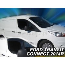 ΑΝΕΜΟΘΡΑΥΣΤΕΣ ΓΙΑ FORD TRANSIT CONNECT / TOURNEO 2 2D/5D 2014+ ΖΕΥΓΑΡΙ VAN ΑΠΟ ΕΥΚΑΜΠΤΟ ΦΙΜΕ ΠΛΑΣΤΙΚΟ HEKO - 2 ΤΕΜ. Auto Moto Tyres 