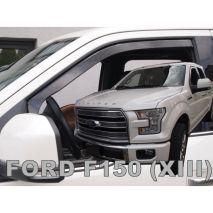 ΑΝΕΜΟΘΡΑΥΣΤΕΣ ΓΙΑ FORD F150 4D 2014+ ΖΕΥΓΑΡΙ ΑΠΟ ΕΥΚΑΜΠΤΟ ΦΙΜΕ ΠΛΑΣΤΙΚΟ HEKO - 2 ΤΕΜ. Auto Moto Tyres 