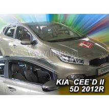 ΑΝΕΜΟΘΡΑΥΣΤΕΣ ΓΙΑ KIA CEED II 5D 05/2012-2018 ΖΕΥΓΑΡΙ ΑΠΟ ΕΥΚΑΜΠΤΟ ΦΙΜΕ ΠΛΑΣΤΙΚΟ HEKO - 2 ΤΕΜ. Auto Moto Tyres 