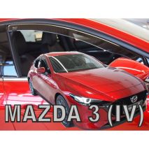 ΑΝΕΜΟΘΡΑΥΣΤΕΣ ΓΙΑ MAZDA 3 5D HB 2019+ ΖΕΥΓΑΡΙ ΑΠΟ ΕΥΚΑΜΠΤΟ ΦΙΜΕ ΠΛΑΣΤΙΚΟ HEKO - 2 ΤΕΜ. Auto Moto Tyres 