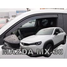ΑΝΕΜΟΘΡΑΥΣΤΕΣ ΓΙΑ MAZDA MX-30 5D 2020+ ΖΕΥΓΑΡΙ ΑΠΟ ΕΥΚΑΜΠΤΟ ΦΙΜΕ ΠΛΑΣΤΙΚΟ HEKO - 2 ΤΕΜ. Auto Moto Tyres 