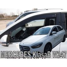 ΑΝΕΜΟΘΡΑΥΣΤΕΣ ΓΙΑ MERCEDES B-KLAS W247 5D 2019+ ΖΕΥΓΑΡΙ ΑΠΟ ΕΥΚΑΜΠΤΟ ΦΙΜΕ ΠΛΑΣΤΙΚΟ HEKO - 2 ΤΕΜ. Auto Moto Tyres 