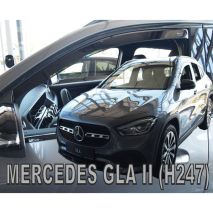 ΑΝΕΜΟΘΡΑΥΣΤΕΣ ΓΙΑ MERCEDES GLA H247 5D 2020+ ΖΕΥΓΑΡΙ ΑΠΟ ΕΥΚΑΜΠΤΟ ΦΙΜΕ ΠΛΑΣΤΙΚΟ HEKO - 2 ΤΕΜ. Auto Moto Tyres 