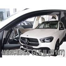 ΑΝΕΜΟΘΡΑΥΣΤΕΣ ΓΙΑ MERCEDES GLE W167 5D 2019+ ΖΕΥΓΑΡΙ ΑΠΟ ΕΥΚΑΜΠΤΟ ΦΙΜΕ ΠΛΑΣΤΙΚΟ HEKO - 2 ΤΕΜ. Auto Moto Tyres 