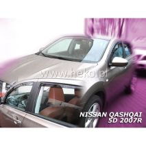 ΑΝΕΜΟΘΡΑΥΣΤΕΣ ΓΙΑ NISSAN QASHQAI I J10 5D 02/2007-2013 / QASHQAI +2 5D 11/2008-2013 ΖΕΥΓΑΡΙ ΑΠΟ ΕΥΚΑΜΠΤΟ ΦΙΜΕ ΠΛΑΣΤΙΚΟ HEKO - 2 ΤΕΜ. Auto Moto Tyres 