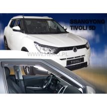 ΑΝΕΜΟΘΡΑΥΣΤΕΣ ΓΙΑ SSANGYONG TIVOLI / XLV 5D 2015+ ΖΕΥΓΑΡΙ ΑΠΟ ΕΥΚΑΜΠΤΟ ΦΙΜΕ ΠΛΑΣΤΙΚΟ HEKO - 2 ΤΕΜ. Auto Moto Tyres 
