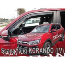 ΑΝΕΜΟΘΡΑΥΣΤΕΣ ΓΙΑ SSANGYONG KORANDO 5D 2019+ ΖΕΥΓΑΡΙ ΑΠΟ ΕΥΚΑΜΠΤΟ ΦΙΜΕ ΠΛΑΣΤΙΚΟ HEKO - 2 ΤΕΜ. Auto Moto Tyres 