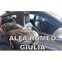 ΑΝΕΜΟΘΡΑΥΣΤΕΣ ΓΙΑ ALFA ROMEO GIULIA 4D 2016+ ΣΕΤ ΑΥΤΟΚΙΝΗΤΟΥ ΑΠΟ ΕΥΚΑΜΠΤΟ ΦΙΜΕ ΠΛΑΣΤΙΚΟ HEKO - 4 ΤΕΜ. Auto Moto Tyres 