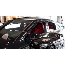 ΑΝΕΜΟΘΡΑΥΣΤΕΣ ΓΙΑ AUDI Q5 SPORTBACK 5D 2020+ -ΣΕΤ ΑΥΤΟΚΙΝΗΤΟΥ ΑΠΟ ΕΥΚΑΜΠΤΟ ΦΙΜΕ ΠΛΑΣΤΙΚΟ HEKO - 4 ΤΕΜ. Auto Moto Tyres 