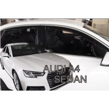 ΑΝΕΜΟΘΡΑΥΣΤΕΣ ΓΙΑ AUDI A4 4D 2016 ΣΕΤ ΑΥΤΟΚΙΝΗΤΟΥ ΑΠΟ ΕΥΚΑΜΠΤΟ ΦΙΜΕ ΠΛΑΣΤΙΚΟ HEKO - 4 ΤΕΜ. Auto Moto Tyres 