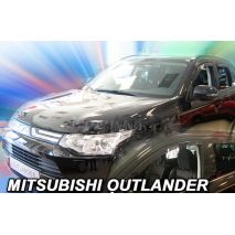 ΑΝΕΜΟΘΡΑΥΣΤΕΣ ΓΙΑ MITSUBISHI OUTLANDER 5D 2012+  ΣΕΤ ΑΥΤΟΚΙΝΗΤΟΥ ΑΠΟ ΕΥΚΑΜΠΤΟ ΦΙΜΕ ΠΛΑΣΤΙΚΟ HEKO - 4 ΤΕΜ. Auto Moto Tyres 