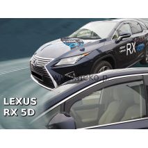 ΑΝΕΜΟΘΡΑΥΣΤΕΣ ΓΙΑ LEXUS RX 5D 2016+   ΖΕΥΓΑΡΙ ΑΥΤΟΚΙΝΗΤΟΥ ΑΠΟ ΕΥΚΑΜΠΤΟ ΦΙΜΕ ΠΛΑΣΤΙΚΟ HEKO - 2 ΤΕΜ. Auto Moto Tyres 