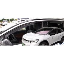 ΑΝΕΜΟΘΡΑΥΣΤΕΣ ΓΙΑ VW ID.4 5D 2020+ -  ΑΥΤΟΚΙΝΗΤΟΥ ΑΠΟ ΕΥΚΑΜΠΤΟ ΦΙΜΕ ΠΛΑΣΤΙΚΟ HEKO - 2 ΤΕΜ. Auto Moto Tyres 