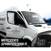 ΑΝΕΜΟΘΡΑΥΣΤΕΣ ΓΙΑ MERCEDES SPRINTER W906 2006-2018 (ΚΟΝΤΟ) ΖΕΥΓΑΡΙ ΑΠΟ ΕΥΚΑΜΠΤΟ ΦΙΜΕ ΠΛΑΣΤΙΚΟ HEKO - 2 ΤΕΜ. Auto Moto Tyres 