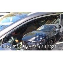 ΑΝΕΜΟΘΡΑΥΣΤΕΣ ΓΙΑ LEXUS NX (AZ20) 5D 2021+?  ΖΕΥΓΑΡΙ ΑΠΟ ΕΥΚΑΜΠΤΟ ΦΙΜΕ ΠΛΑΣΤΙΚΟ HEKO - 2 ΤΕΜ. Auto Moto Tyres 