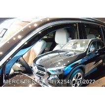 ΑΝΕΜΟΘΡΑΥΣΤΕΣ ΓΙΑ MERCEDES GLC X254 5D 2022+ - ΣΕΤ ΑΥΤΟΚΙΝΗΤΟΥ ΑΠΟ ΕΥΚΑΜΠΤΟ ΦΙΜΕ ΠΛΑΣΤΙΚΟ HEKO - 4 ΤΕΜ. Auto Moto Tyres 