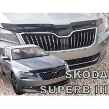 ΑΝΕΜΟΘΡΑΥΣΤΗΣ ΚΑΠΩ ΑΥΤΟΚΙΝΗΤΟΥ ΓΙΑ SKODA SUPERB 3 2015+ ΑΠΟ ΕΥΚΑΜΠΤΟ ΦΙΜΕ ΠΛΑΣΤΙΚΟ HEKO - 1 ΤΕΜ. Auto Moto Tyres 