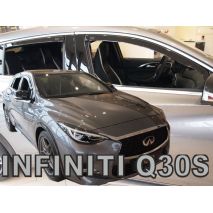 ΑΝΕΜΟΘΡΑΥΣΤΕΣ ΓΙΑ INFINITY Q30S 5D 2015-2019 ΣΕΤ ΑΥΤΟΚΙΝΗΤΟΥ ΑΠΟ ΕΥΚΑΜΠΤΟ ΦΙΜΕ ΠΛΑΣΤΙΚΟ HEKO - 4 ΤΕΜ. Auto Moto Tyres 