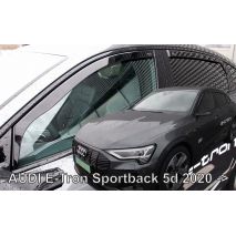 ΑΝΕΜΟΘΡΑΥΣΤΕΣ ΓΙΑ AUDI E-TRON SPORTBACK 5D 2020+  ΣΕΤ ΑΥΤΟΚΙΝΗΤΟΥ ΑΠΟ ΕΥΚΑΜΠΤΟ ΦΙΜΕ ΠΛΑΣΤΙΚΟ HEKO - 4 ΤΕΜ. Auto Moto Tyres 
