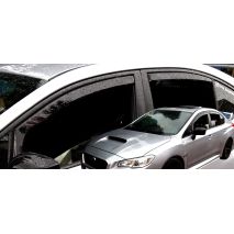 ΑΝΕΜΟΘΡΑΥΣΤΕΣ ΓΙΑ KIA E-SOUL 5D 2019+  ΣΕΤ ΑΥΤΟΚΙΝΗΤΟΥ ΑΠΟ ΕΥΚΑΜΠΤΟ ΦΙΜΕ ΠΛΑΣΤΙΚΟ HEKO - 4 ΤΕΜ. Auto Moto Tyres 