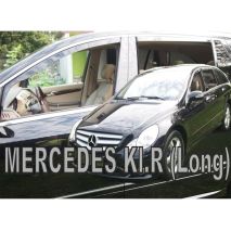 ΑΝΕΜΟΘΡΑΥΣΤΕΣ ΓΙΑ MERCEDES R W251 5D (ΜΑΚΡΥ) 2005-2013 ΣΕΤ ΑΥΤΟΚΙΝΗΤΟΥ ΑΠΟ ΕΥΚΑΜΠΤΟ ΦΙΜΕ ΠΛΑΣΤΙΚΟ HEKO - 4 ΤΕΜ. Auto Moto Tyres 